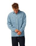 The Rip Curl Mens Premium Surf Cord Shirt in Citadel Blue