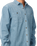 The Rip Curl Mens Premium Surf Cord Shirt in Citadel Blue