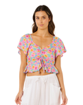 Malibu Cove Top in Blue