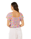 Malibu Cove Top in Blue