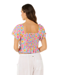 Malibu Cove Top in Blue