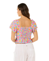 Malibu Cove Top in Blue