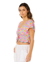 Malibu Cove Top in Blue