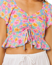 Malibu Cove Top in Blue