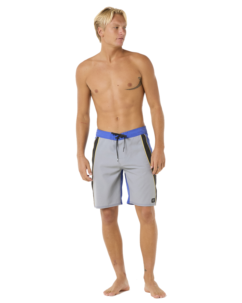 The Rip Curl Mens Mirage Giant Prawn Boardshorts in Electric Cobalt
