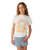 Girls Costa Del Sol Band T-Shirt in Bone