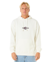 The Rip Curl Mens Raw Energy Hoodie in Bone