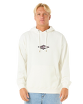 The Rip Curl Mens Raw Energy Hoodie in Bone
