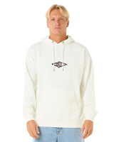 The Rip Curl Mens Raw Energy Hoodie in Bone