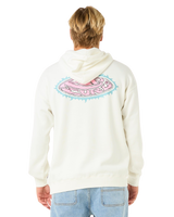 The Rip Curl Mens Raw Energy Hoodie in Bone