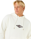 The Rip Curl Mens Raw Energy Hoodie in Bone