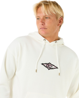 The Rip Curl Mens Raw Energy Hoodie in Bone