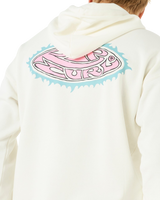 The Rip Curl Mens Raw Energy Hoodie in Bone