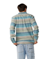 Classic Surf Baja Flannel Shirt in Dusty Jade