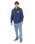 Wettie Passage Icon Zip Hoodie in Light Navy