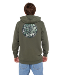 Wettie Passage Icon Zip Hoodie in Cactus Green