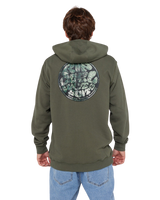 Wettie Passage Icon Zip Hoodie in Cactus Green