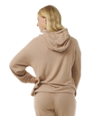 The Rip Curl Womens Cosy Hoodie in Beige