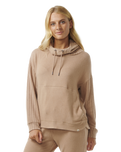 The Rip Curl Womens Cosy Hoodie in Beige