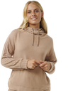 The Rip Curl Womens Cosy Hoodie in Beige