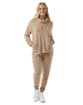 The Rip Curl Womens Cosy Hoodie in Beige