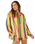 Neon Stripe Relaxed Shirt in Multi