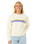 The Rip Curl Womens Surfarama Relaxed Sweatshirt in Bone