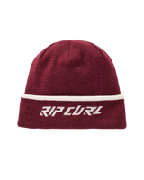 The Rip Curl Womens Jacquard Reg Beanie in Maroon