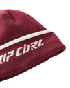 The Rip Curl Womens Jacquard Reg Beanie in Maroon