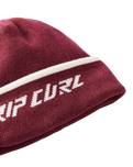 The Rip Curl Womens Jacquard Reg Beanie in Maroon