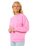 The Rip Curl Womens Hibiscus Diamond Heritage Sweatshirt in Pink