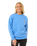 The Rip Curl Womens Hibiscus Diamond Heritage Sweatshirt in Blue
