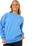 The Rip Curl Womens Hibiscus Diamond Heritage Sweatshirt in Blue