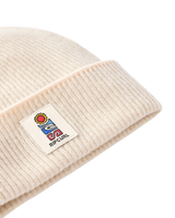 The Rip Curl Womens S-Series Reg Wool Beanie in Natural