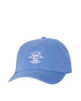 Search Icon Cap in Mid Blue