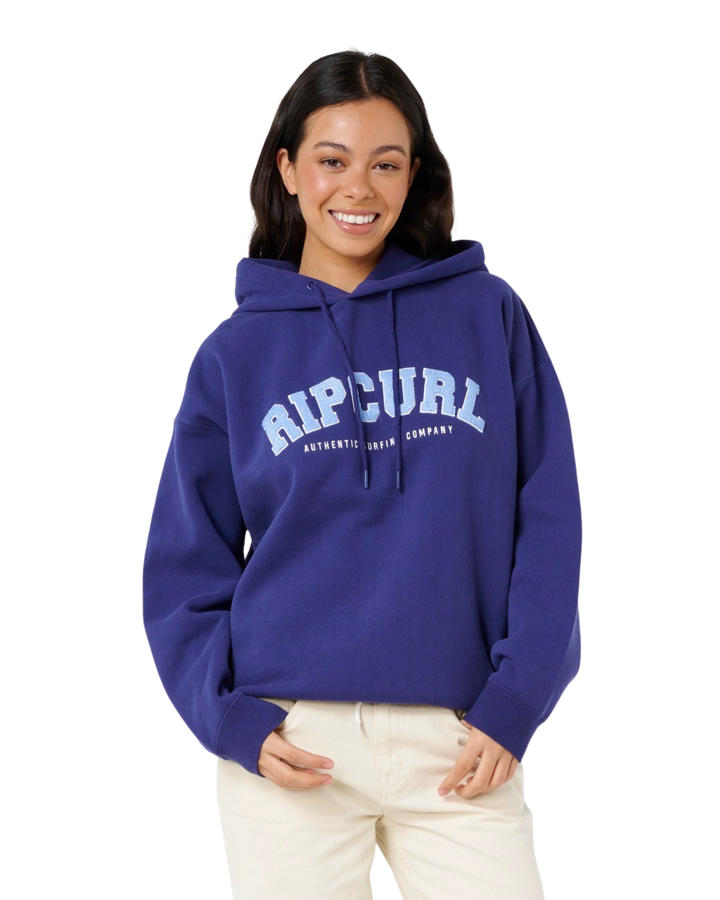 Varsity Hoodie in Dark Blue