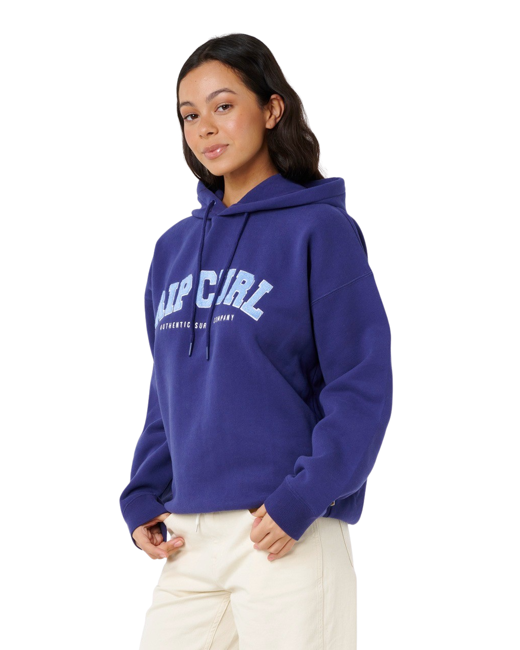 Varsity Hoodie in Dark Blue
