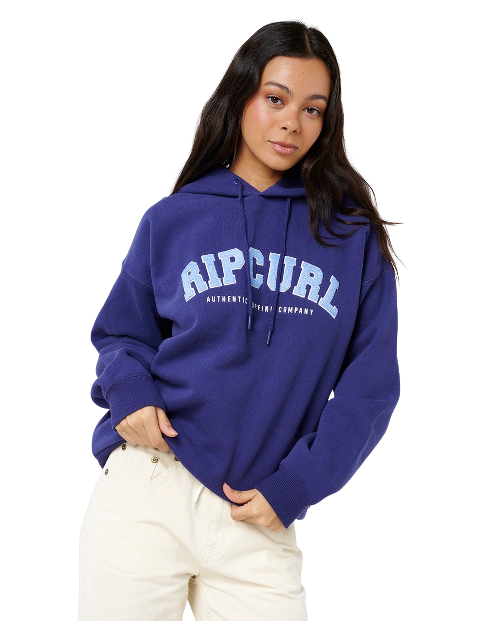 Varsity Hoodie in Dark Blue