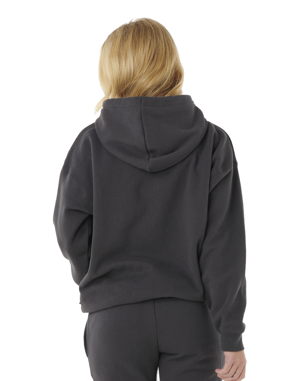 The Rip Curl Womens Varsity Hoodie in Washed Black