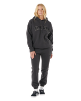 The Rip Curl Womens Varsity Hoodie in Washed Black