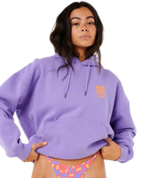 Hibicus  Heritage Hoodie in Purple