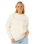 The Rip Curl Womens Ocean Tech Heritage Sweatshirt in Bone