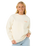 The Rip Curl Womens Ocean Tech Heritage Sweatshirt in Bone