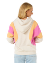 The Rip Curl Womens Olalla Fleece Hoodie in Oatmeal Marle