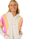 The Rip Curl Womens Olalla Fleece Hoodie in Oatmeal Marle
