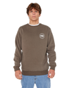 The Rip Curl Mens Staple Sweatshirt in Rock