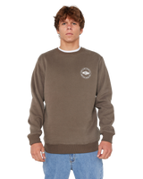 The Rip Curl Mens Staple Sweatshirt in Rock