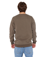 The Rip Curl Mens Staple Sweatshirt in Rock