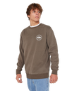 The Rip Curl Mens Staple Sweatshirt in Rock