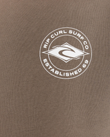 The Rip Curl Mens Staple Sweatshirt in Rock